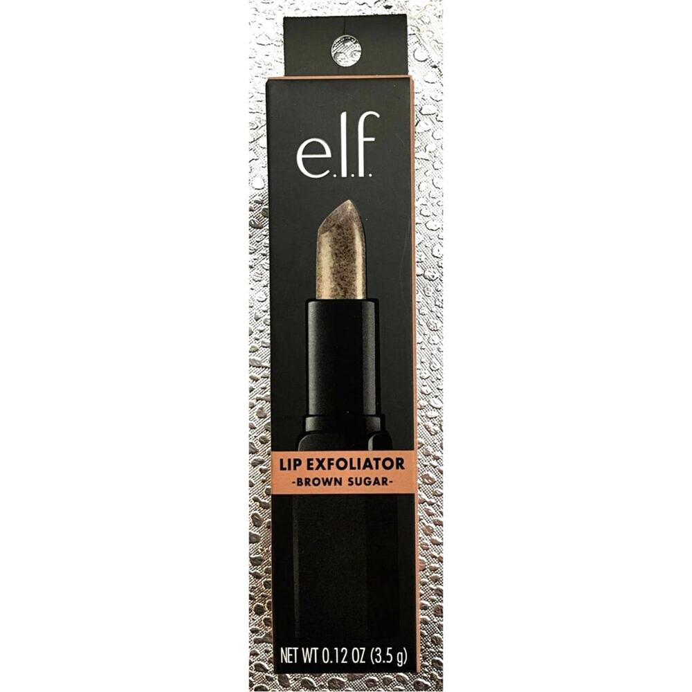 New in Box ELF Lip Exfoliator Cosmetics Brown Sugar .12oz 82510 Ships Fast